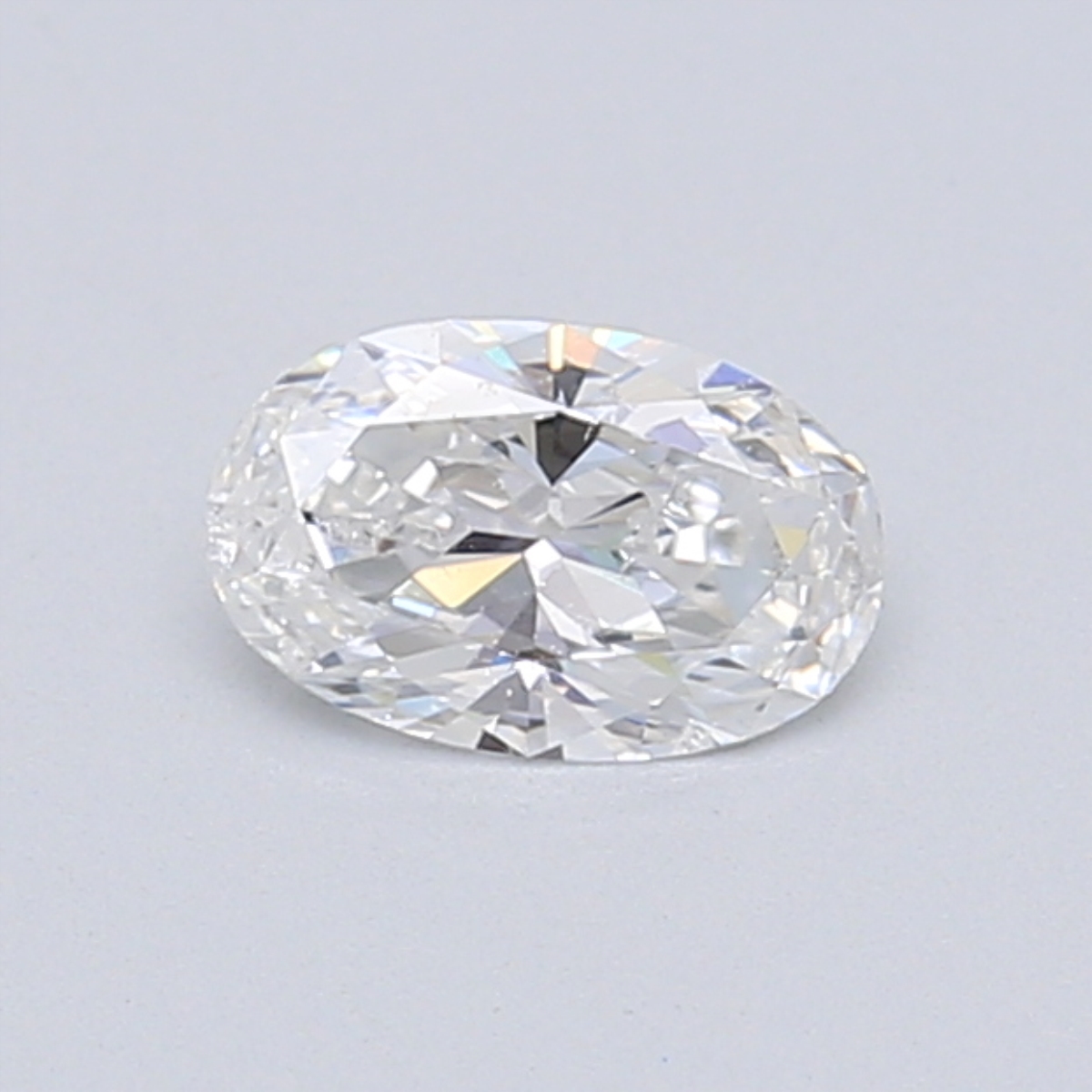 0.41 Carat D SI1 Oval Diamond