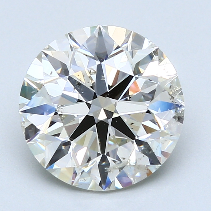 3.51 Carat Round Cut Natural Diamond