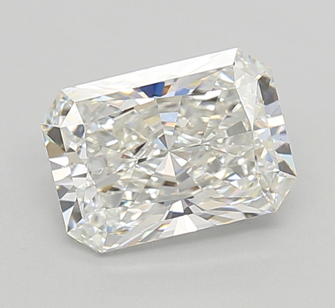 1.52 Carat G-VS2 Ideal Radiant Diamond