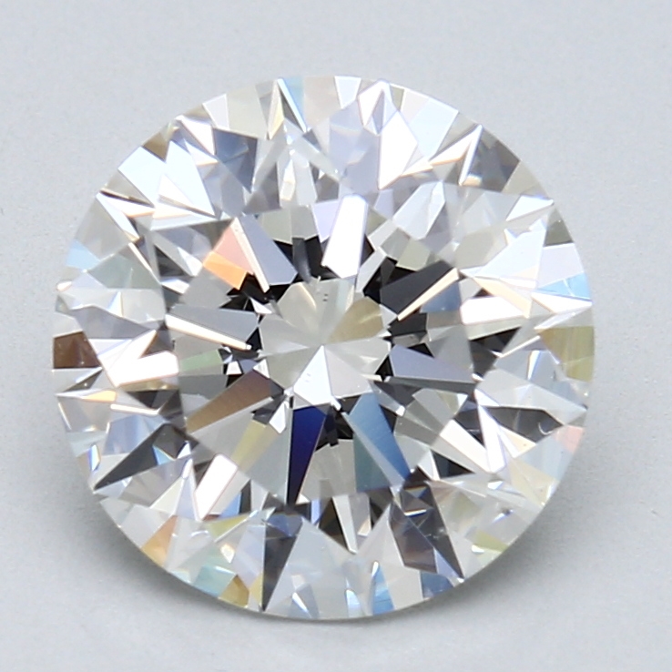 3.03 Carat Round Cut Natural Diamond